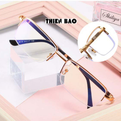 Kính lão thị, viễn thị trung niên xem chữ Nam nữ xẻ cước thời trang tròng Nhật chống as xanh phản quang loại I Chuẩn độ