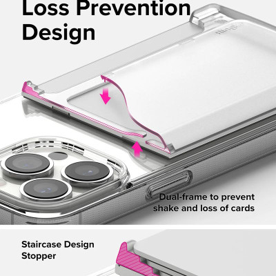 Ngăn Đựng Thẻ RINGKE Magnetic SIDE Slot Card Holder - Hàng Chính Hãng