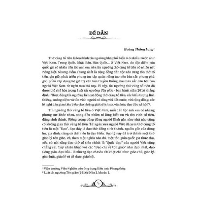 Sách - Không Gian Thờ Cúng Tổ Tiên Của Người Việt - Truyền Thống Và Đương Đại - VIETNAMBOOK