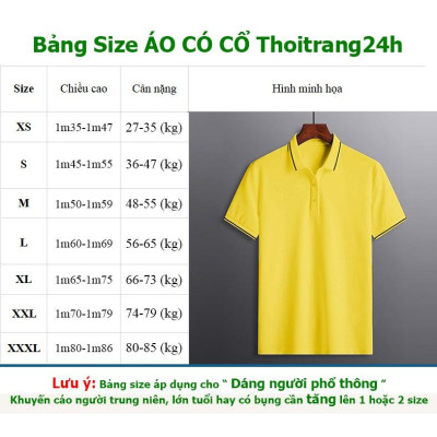 Áo Thun Cá Sấu Cổ Bẻ THOITRANG24H Màu Xám Lông Chuột Xám Đậm
