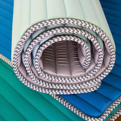 Nệm foam mát lạnh sinh viên giá rẻ, nệm ngủ văn phòng chống trượt Tatana- Độ cao 2.5cm- Màu ngẫu nhiên.