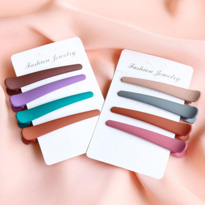 Combo 3 Kep Tóc Mỏ Vịt Nhiều Màu Hàn Quốc Loại Xịn Cực Bền Siêu Đáng Yêu - Giao Mầu Ngẫu Nhien - MP130 