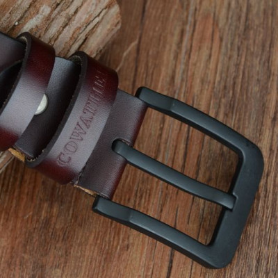 Thắt Lưng Da Bò Chính hãng COWATHER XF010 Nâu