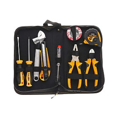 Bộ Dụng Cụ 9 Món Tolsen 85301 - Đen