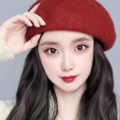 Mũ bere nón beret nữ len thời trang Hàn Quốc dona21120702