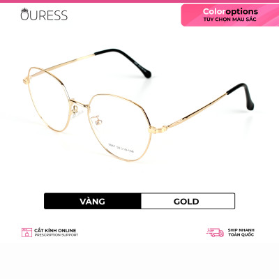 Gọng kính hợp kim thời trang nam nữ siêu nhẹ siêu bền OURESS 9067