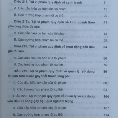 Bình luận Bộ luật Hình sự năm 2015 (Phần hai-Các tội phạm), Chương XVIII, Mục 3: xâm pham trật tự quản lý kinh tế