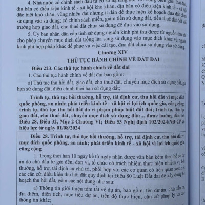 Tra Cứu, Chỉ Dẫn Áp Dụng Luật Đất Đai 2024 Và Luật Nhà Ở 2023