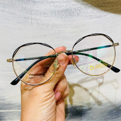 Gọng kính cận 5564 hợp kim thời trang mắt kính OURESS nam nữ siêu nhẹ siêu bền
