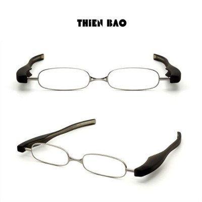 Kính lão thị viễn thị, kính đọc sách xoay 360 độ tròng Nhật siêu gọn bỏ túi Nam nữ KV1X HÀNG ĐẸP cứng cáp loại I