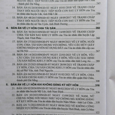 Sách Hướng Dẫn Áp Dụng Pháp Luật Trong Giải Quyết Vụ Việc Về Hôn Nhân Và Gia Đình (V2423D)