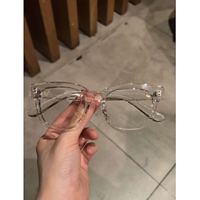 Kính mắt vuông thời trang gọng nhựa chắc chắn - Có thể thay mắt cận