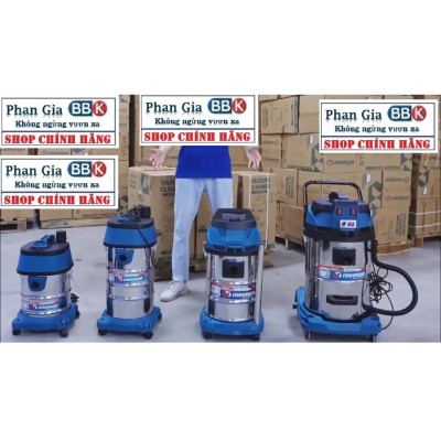 [chính hãƞg] Máy Hút Bụi Công Nghiệp 30L NAKAWA - Công Suất 1600W - Motor Dây Đồng (Bảo Hành 1 Năm)