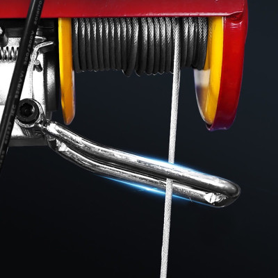 Bộ Tời Điện Kèm Rùa ABG PA1000 (250/500Kg) 12 Mét Giúp Máy Tời Treo Nâng Hạ Vật Nặng Dễ Dàng Trong Nhà Xưởng Công Nghiệp Và Đời Sống, Nâng Kéo Linh Hoạt, Hiệu Quả Cao – Hàng Chính Hãng