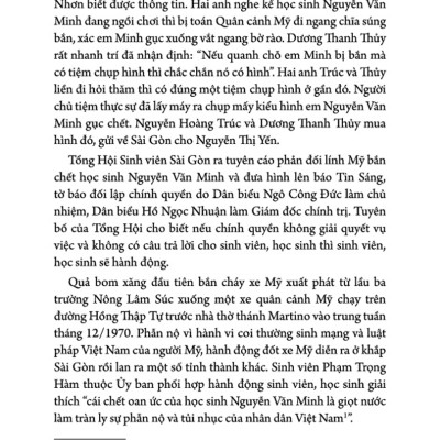 Chúng Ta Đòi Hòa Bình: Huỳnh Tấn Mẫm Và Phong Trào Yêu Nước, Tranh Đấu Của Thanh Niên, Sinh Viên, Học Sinh Sài Gòn, 1969-1975 _TRE