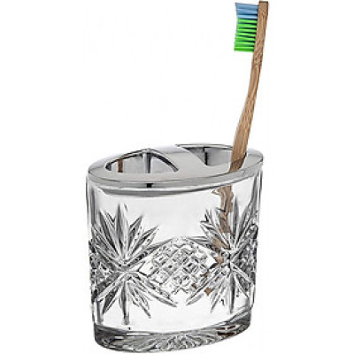 Khay đựng bàn chải pha lê Godinger Dublin Toothbrush Holder