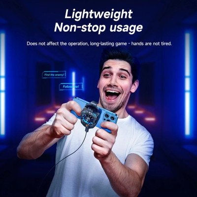 Sò Lạnh Quạt Tản Nhiệt Điện Thoại Chính Hãng GM10/GM26 thế hệ mới làm lạnh siêu nhanh chơi game siêu mượt giúp tăng FPS - Bảo Hành 12 Tháng - Hàng Chính Hãng