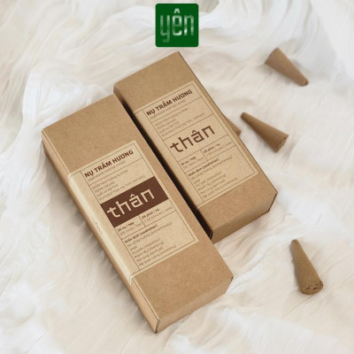 Nụ Trầm Hương Yên Loại Thân Sạch Tự Nhiên Ít Khói An Toàn Dùng Thiền Thờ Cúng Thư Giãn