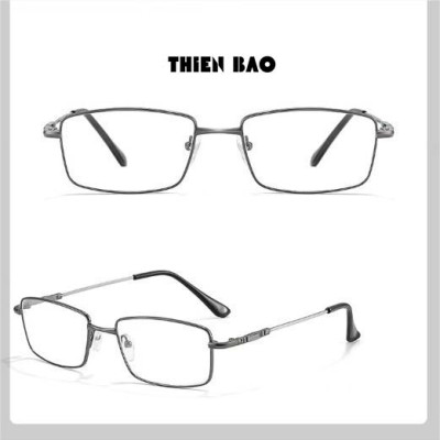 Kính viễn thị, kính lão thị trung niên toàn viền nhẹ bền KV60Đ tròng Nhật  titanium siêu dẻo Nam nữ