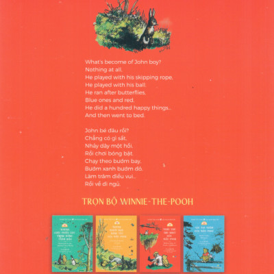 Gấu Pooh xinh xắn - Tuổi thơ dịu ngọt của gấu Pooh (Song ngữ Anh - Việt), tặng kèm file nghe