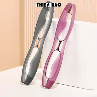 Kính lão thị viễn thị, kính đọc sách xoay 360 độ tròng Nhật siêu gọn bỏ túi Nam nữ KV1X HÀNG ĐẸP cứng cáp loại I