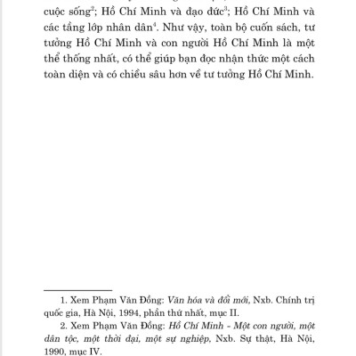 Những nhận thức cơ bản về Tư tưởng Hồ Chí Minh