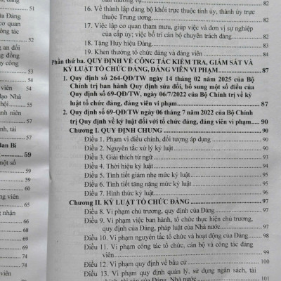 Sách Điều Lệ Đảng Cộng Sản Việt Nam - Văn Bản Quy Định Chi Tiết Thi Hành (V2565T)