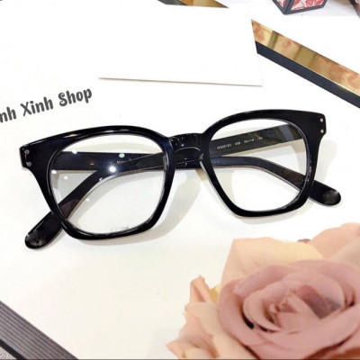 Kính Mắt vuông nhựa đen tròng kính chống ánh sáng xanh chống nắng uv cao cấp (ĐEN)