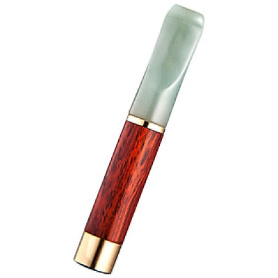 Tẩu Ngọc Cán Gỗ ZB-239 Thiết Kế Nhỏ Gọn Sang Trọng Cao Cấp