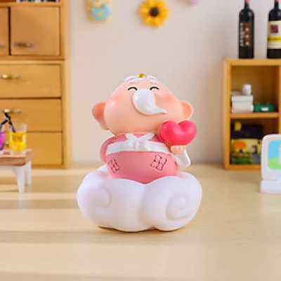 Tượng Nguyệt Lão Trang Trí Decor Có Đèn_ Hàng chính hãng