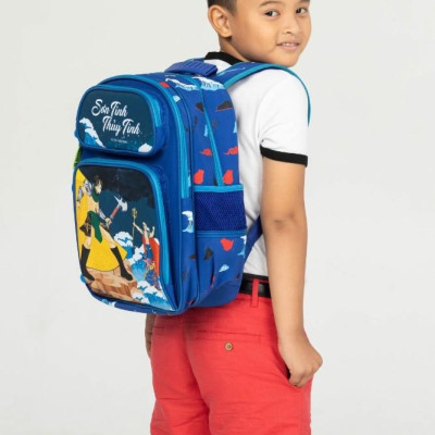 Ba Lô C1 Fairy Tale - Sơn Tinh Thủy Tinh B-12-096 - Xanh Đậm