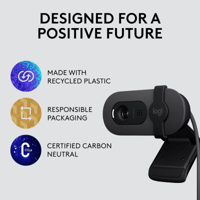 Webcam Logitech Brio 105 Full HD  - hàng chính hãng