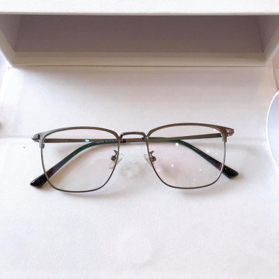 Gọng Kính cận, Kính giả cận Mắt vuông kim loại cao cấp - KL026