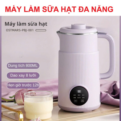 Máy Làm Sữa Hạt Ngũ Cốc Đa Năng OSTMARS – Nấu Cháo, Súp, Hẹn Giờ Tiện Lợi, Công Suất 600W Loại Xịn, đèn ốp trần