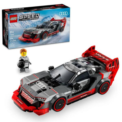 Đồ Chơi Lắp Ráp Siêu Xe Thể Thao Audi S1 E-Tron Quattro - Audi S1 E-Tron Quattrro Race Car - Lego Speed Champions 76921 (274 Mảnh Ghép)