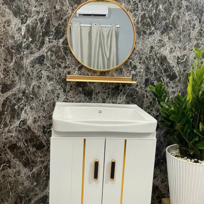 Tủ lavabol Nhôm Mini Juno Sofa KT 52 x 36 cm kèm đủ phụ kiện lắp đặt