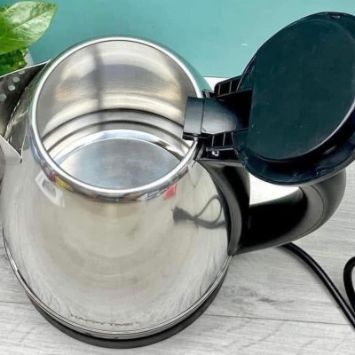 Ấm siêu tốc Inox Happy time siêu tiện lợi, Bình siêu tốc inox dung tích 1,8L