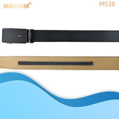 Thắt lưng nam da thật cao cấp nhãn hiệu Macsim MS38
