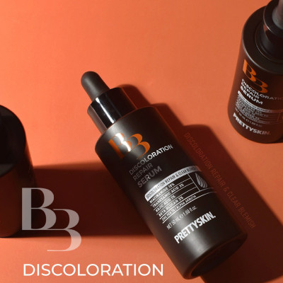 Serum xóa mờ thâm nám, ngừa lão hóa, cấp ẩm và mềm da Pretty Skin B3 Discoloration Repair 50ml