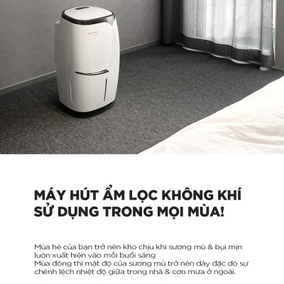 Máy Lọc Không Khí Hút Ẩm Cuckoo DH-Z16AF45FG-Hàng Chính Hãng