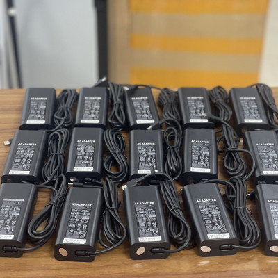 Sạc dành cho Laptop Dell XPS 13 9370, 9380 Adapter 19.5V-3.34A Type-C hàng nhập khẩu.