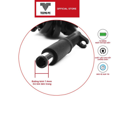 Sạc Tương Thích Cho Laptop Dell Insprion 14R 5420 15R 5520 - Hàng Nhập Khẩu New Seal TEEMO PC TEAC657
