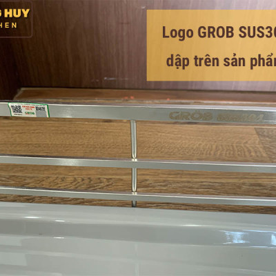 Giá xoong nồi inox 304 nan dẹt cho tủ bếp bảo hành vĩnh viễn han gỉ