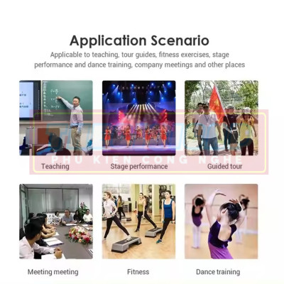 ROGTZ Micro Cài Đầu Không Dây 2.4G Cho Máy Trợ Giảng G18 - Hàng Nhập Khẩu