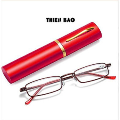 Kính lão thị, viễn thị đọc chữ KÍNH HÌNH BÚT KV77 đọc sách đọc chữ siêu rõ Mini Nhật Bản cao cấp Nam Nữ loại I chuẩn độ