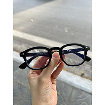 Kính gọng Nam nữ Mắt vuông nhựa form nhỏ chống ánh sáng xanh