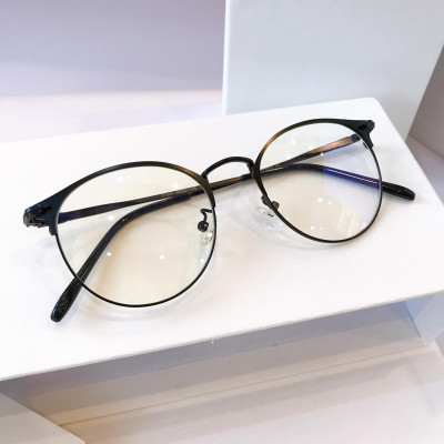 Kính mắt tròn kim loại tăm mảnh ulzzang Korea cao cấp + tặng tuavit móc khóa mini