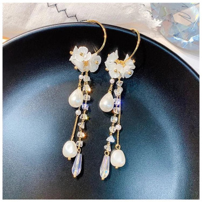 Earrings đeo tai dáng dài phong cách vintage cho nữ