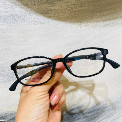 Gọng kính nhựa 1651 có cài vành tai thời trang nam nữ siêu nhẹ OURESS