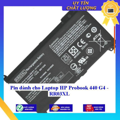 Pin dùng cho Laptop HP Probook 440 G4 RR03XL - Hàng Nhập Khẩu New Seal